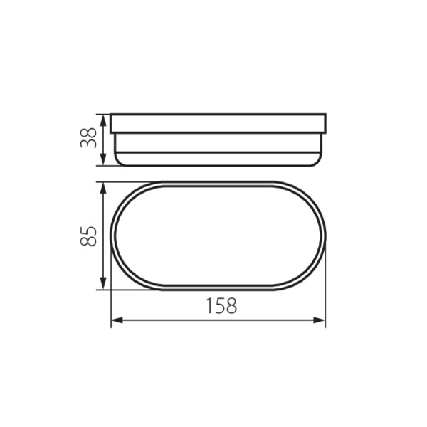 Светодиодный светильник KANLUX TOLU C LED IP54 6W-NW-W (31495), 100024990