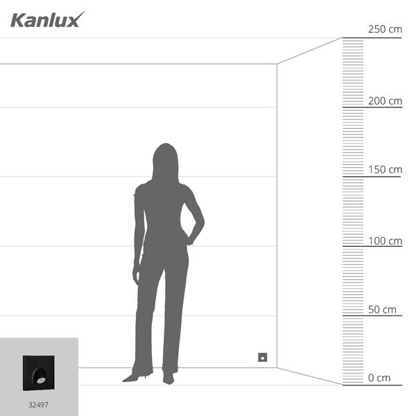 Светодиодный лестничный светильник KANLUX MEFIS LED B-NW (32497), 100024734