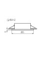 Точечный светильник KANLUX MARIN CT-S80-B (32501), 100024738