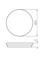 Вуличний світильник KANLUX BENO 18W NW-O-SE W (32944) , 100024713