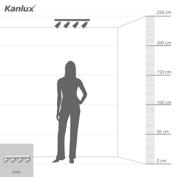Светодиодный светильник KANLUX SEMPRA EL-4I W-SR (33096), 100025011