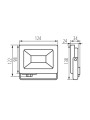 Прожектор KANLUX ANTEM LED 20W-NW B (33201), 100024780