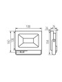 Прожектор KANLUX ANTEM LED 50W-NW B (33203), 100024782