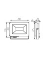 Прожектор KANLUX ANTEM LED 100W-NW B (33204), 100024783