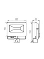 Прожектор KANLUX ANTEM LED 20W-NW-SE B (33206), 100024785