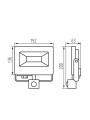 Прожектор KANLUX ANTEM LED 50W-NW-SE B (33208), 100025035