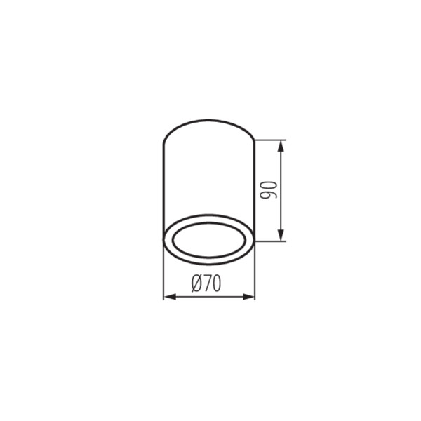 Точечный светильник KANLUX AQILO IP65 DSO-GR (33362), 100025001
