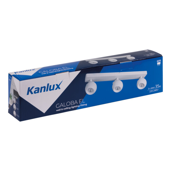 Точковий світильник KANLUX GALOBA EL-3I W (33676) , 100024829