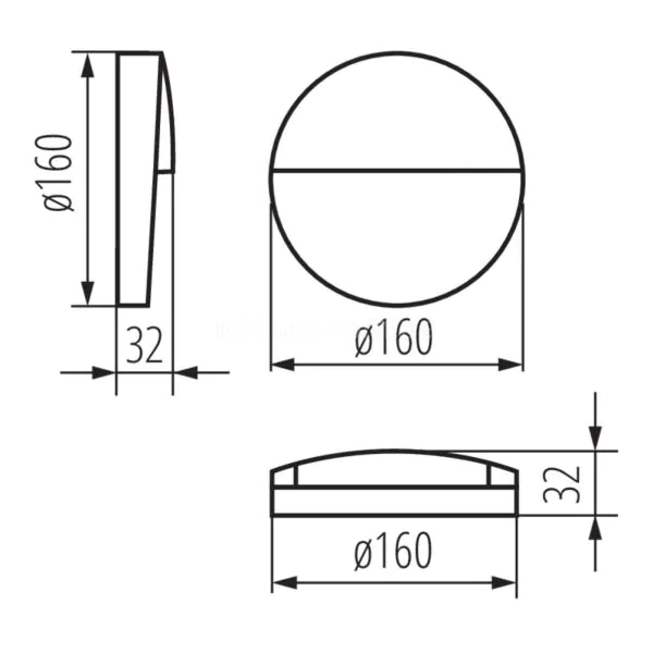 Уличный светильник KANLUX DULI LED 6,5W-NW-O-GR (33753), 100024820