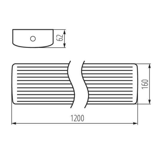 Стельовий світильник KANLUX Meba LED 22-40W NW/WW (33891) , 100024817