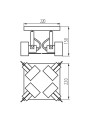 Точечный светильник KANLUX SONDA II EL-4O W (34929), 100024858