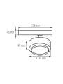 Светильник трековый KANLUX BTL 38W-940-W (35660), 100024881