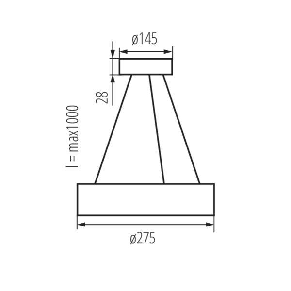 Люстра KANLUX JASMIN C 270-G/O (36499), 100024902