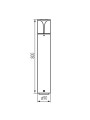 Уличный светильник KANLUX PRESO 80 GR (36540), 100024909