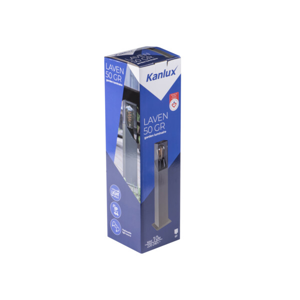Вуличний світильник KANLUX LAVEN 50 GR (36546) , 100024915
