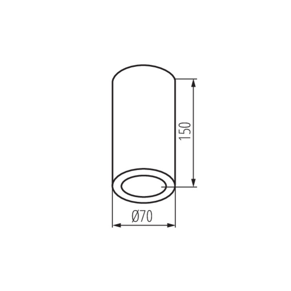 Точечный светильник KANLUX AQILO E14 IP65 DSO-W (36641), 100024969