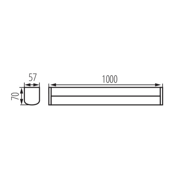Подсветка KANLUX AKVO IP44 23W-NW-B (36666), 100024956