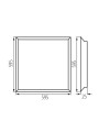 Светодиодный светильник KANLUX BLINGO 34W 4080 60NW (37171), 100024954