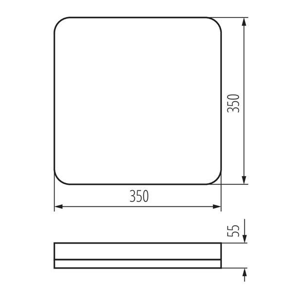 Светодиодный светильник KANLUX IPER LED 35W-NW-L (37297), 100025033