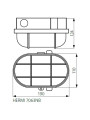 Потолочный светильник KANLUX Hermi 7063NB (70524), 100013300