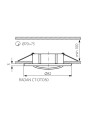 Точечный светильник KANLUX Radan CT-DTO50 (7360), 100012884