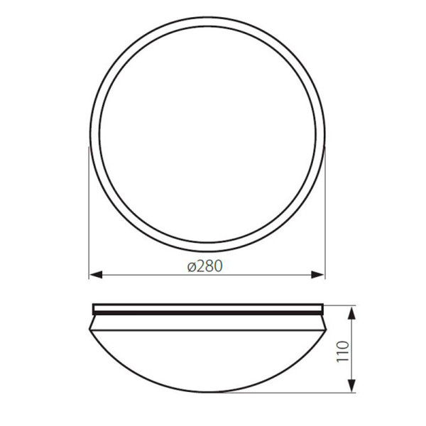 Потолочный светильник KANLUX Pires DL-60O NS(8811), 100013323