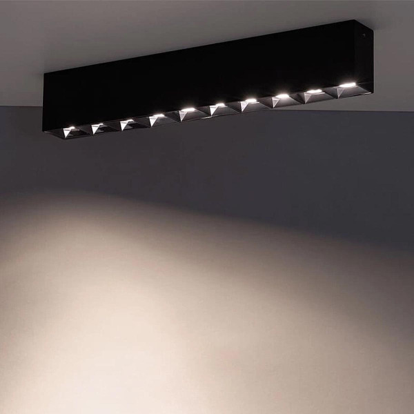 Точечный светильник Nowodvorski Midi Led 1x40w 3000K 3700Lm IP20 Bl (10056), 100022888