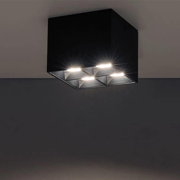 Точечный светильник Nowodvorski Midi Led 1x16w 4000K 1540Lm IP20 Bl (10057), 100022889
