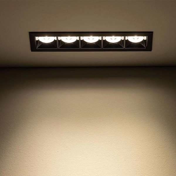 Точечный светильник Nowodvorski Midi Led 1x20w 3000K 1800Lm IP20 Bl (10062), 100022893