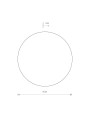 Светильник Nowodvorki Ring Mirror M LED 1x10W 3000K 90Lm IP20 (10277), 100022931
