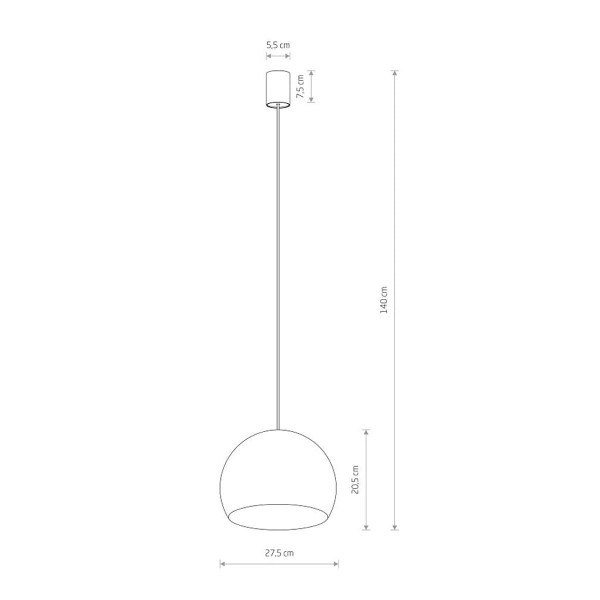 Подвесной светильник Nowodvorski Candy I Zwis GU10 1x10W IP20 Gold (10295), 100022938