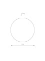 Светильник Nowodvorki Ring S LED 1x7W 3000K 60Lm IP20 Copper (10316), 100022956