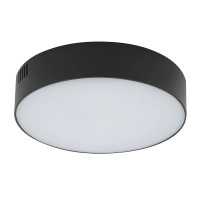 Потолочный светильник Nowodvorski Lid Round Led 1x25W 3000K 1800Lm IP20 Bl (10407)