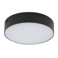 Потолочный светильник Nowodvorski Lid Round Led 1x25W 3000K 1800Lm IP20 Bl (10407)