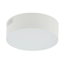 Потолочный светильник Nowodvorski Lid Round Led 1x15W 4000K 1300Lm IP20 Wh (10411)