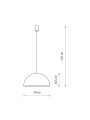 Люстра Nowodvorski Hemisphere Super S GX53 1x8W IP20 Wh (10695), 100023125