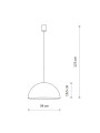 Люстра Nowodvorski Hemisphere Super S GX53 1x8W IP20 Wh (10701) , 100023124