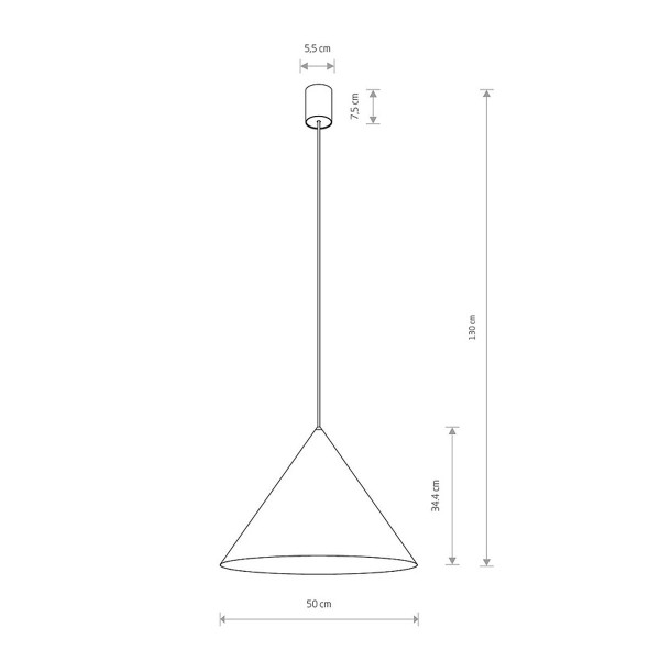 Підвісний світильник Nowodvorski Zenith L GU10 1x20W IP20 Umbra Gray (10873) , 100023115