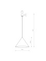 Підвісний світильник Nowodvorski Zenith L GU10 1x20W IP20 Umbra Gray (10873) , 100023115