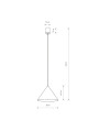 Подвесной светильник Nowodvorski Zenith M GU10 1x20W IP20 Silk Gray (10878), 100023112