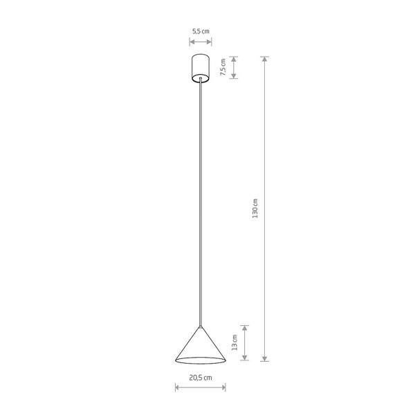 Подвесной светильник Nowodvorski Zenith S GU10 1x20W IP20 Umbra Gray (10881), 100023111