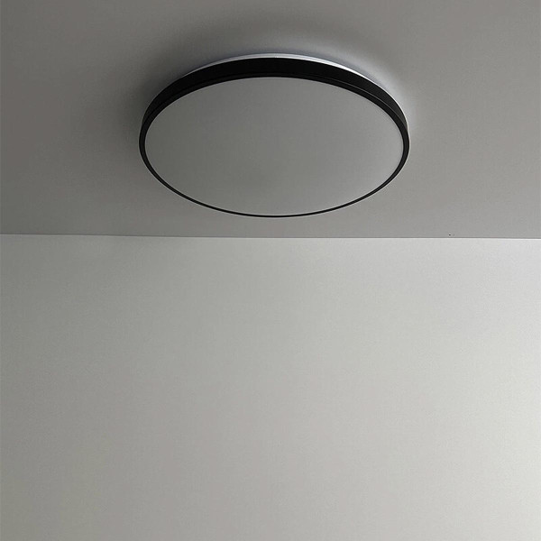 Светильник Nowodvorski Agnes round LED 1x32W 4000K 2700Lm IP44 Bk (10974), 100024480