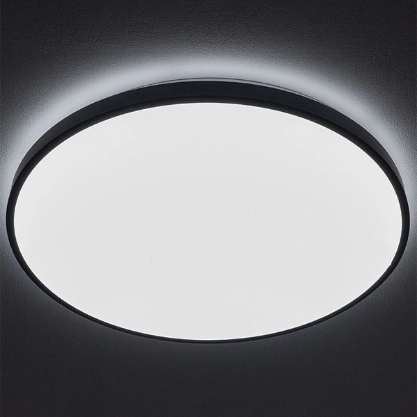 Светильник Nowodvorski Agnes round LED 1x32W 4000K 2700Lm IP44 Bk (10974), 100024480