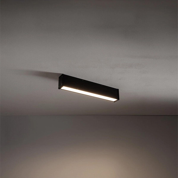 Светильник Nowodvorski Outline S Led 1x20W 3000K 1200Lm IP44 Bk (11360), 100024472
