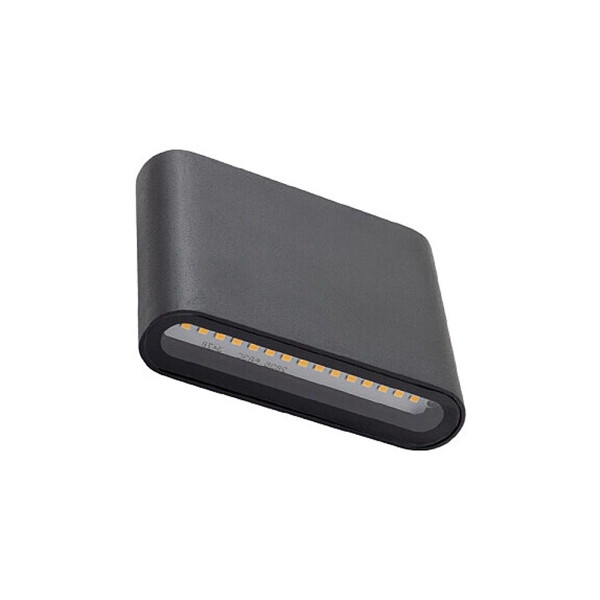Светильник уличный Nowodvorski Semi S Led 2x3W 3000K 300Lm IP54 Bk (11363), 100024461