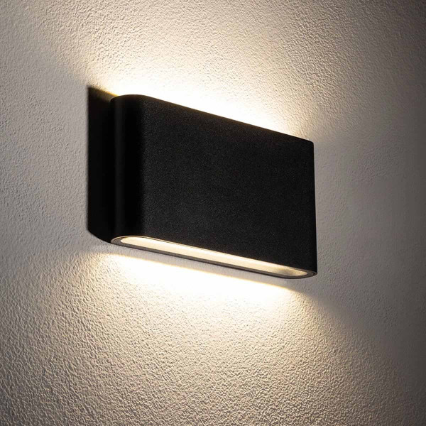 Светильник уличный Nowodvorski Semi M Led 2x5W 3000K 500Lm IP54 Bk (11364), 100024460