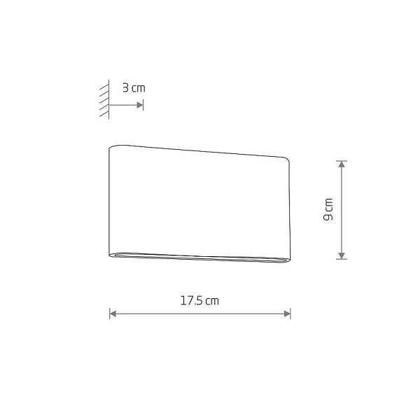 Светильник уличный Nowodvorski Semi M Led 2x5W 3000K 500Lm IP54 Brass (11366), 100024463