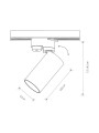 Світильник Nowodvorski Profile Mono GU10 10W IP20 Brass (7583) , 100023057