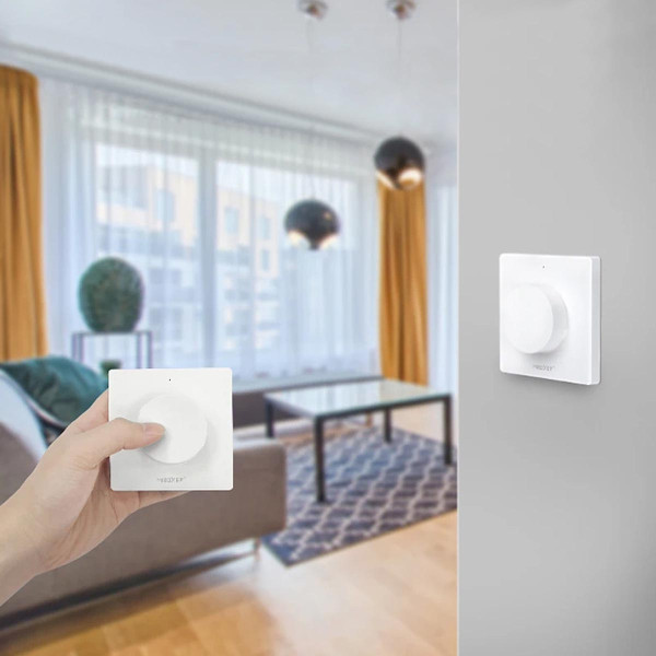 Панель керування Mi-light Single White, Tunable white бездротова, ротаційна 1 зона White (BL-K1) , 100024026