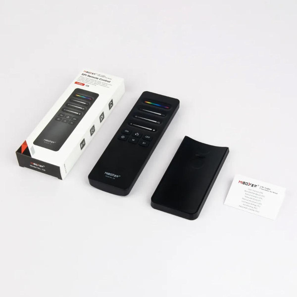 Пульт д/к Mi-light SPI White/RGB/RGBW/CCT RF 2.4G Black (C6) , 100024024